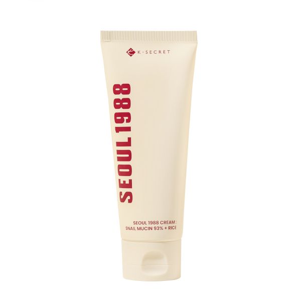 K-SECRET - SEOUL 1988 Cream : Snail Mucin 93% + Rice - 100ml