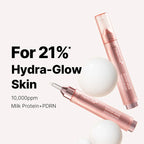 two Medicube collagen Glow Booster Milk Serums
